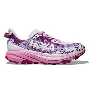 HOKA Speedgoat 6 Youth Trail Running Shoes Purple Pink | Girls Sneakers NIB